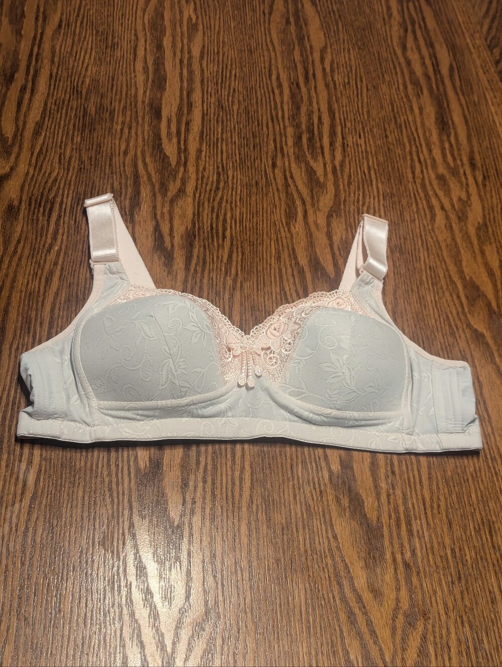 Soft Cup Lace Accented Bra